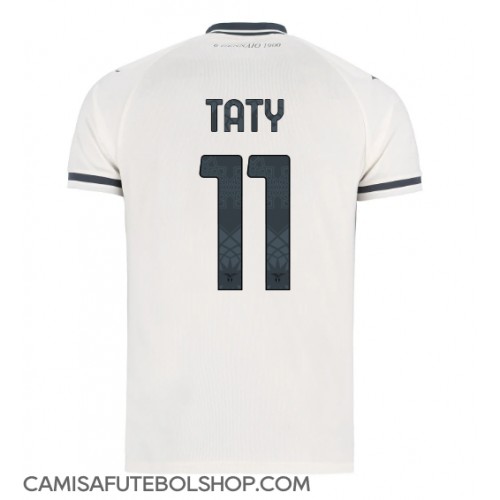 Camisa de time de futebol Lazio Taty Castellanos #11 Replicas 2º Equipamento 2025-26 Manga Curta